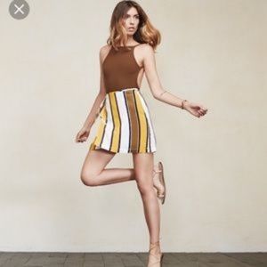 Reformation Clifton Wrap Skirt Adele